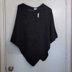 NWT Crossbreed Lane Women's Poncho OS Black